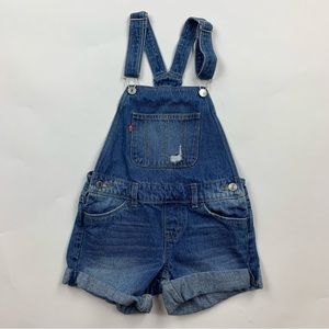 Levi’s Shortalls Denim Overalls Sz 8